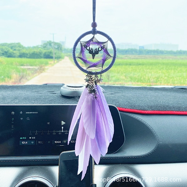 Turrenhjort backspegel charm Lila