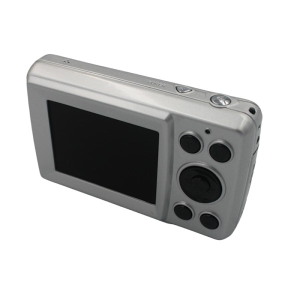 1080P, 16 MP Kompakt Digitalkamera med 2,4-Tums Skärm - 32GB Silver