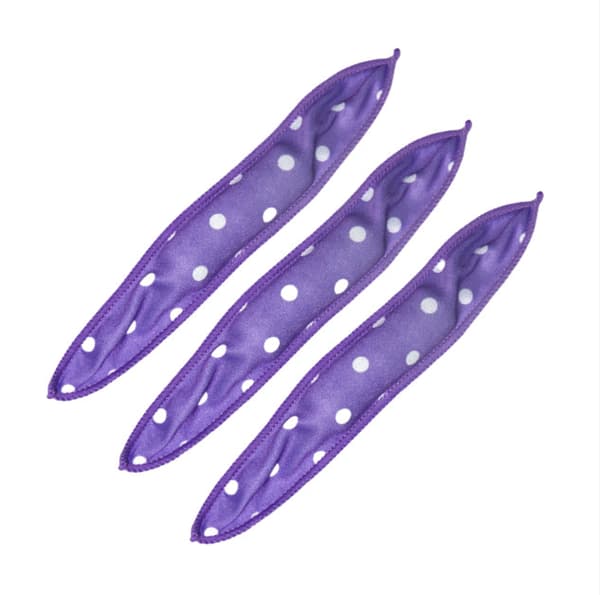 3-pak varmefri krøllespænde til bløde bølger Purple Purple