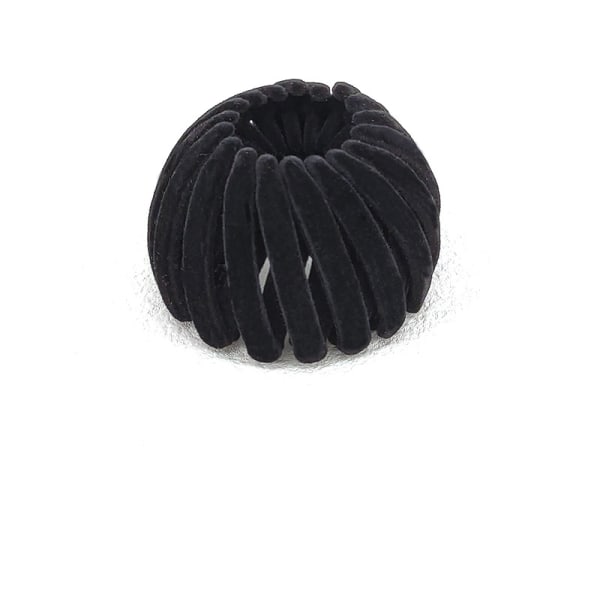 Kvinder Fuglerede Hair Bun Klo Clips Sort