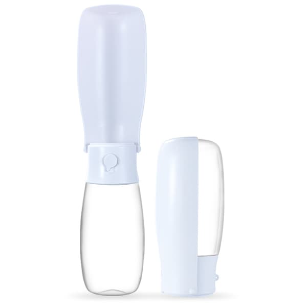 Vikbar Vattenflaska för Husdjur - 500ml White White
