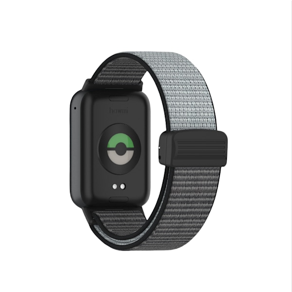 Nylon klockarmband för Xiaomi Smart Band 9/8 Pro, Redmi Watch 5/4 Grå