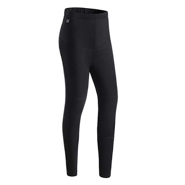 Naisten lämmitetty pohjakerrossetti Musta 4XL