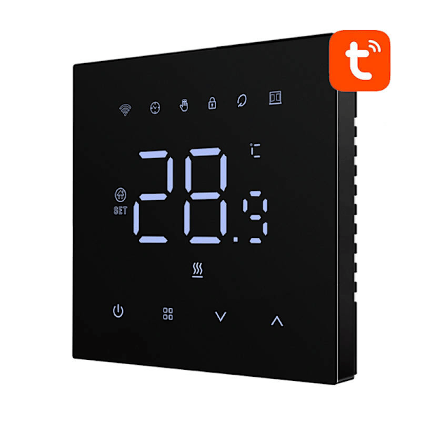 Smart termostat Avatto WT410-BH-3A-B Gaskedel 3A WiFi