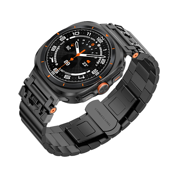 47mm Svart Klockarmband för Samsung Watch Ultra