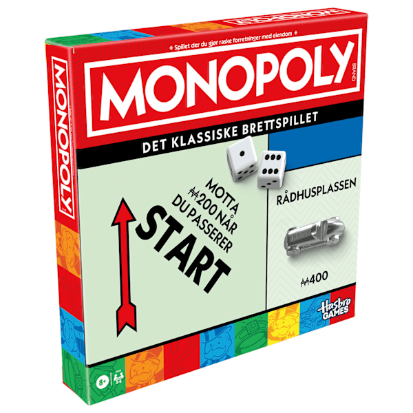 Brädspel Monopoly Classic 90th Year Edition (NO)