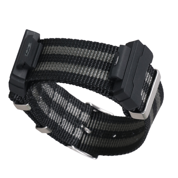 Casio G-Shock Nylon Canvas -kelloranneke Black+Grey Black+Grey