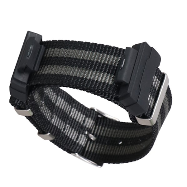Casio G-Shock Nylon Canvas klockarmband Svart+grå