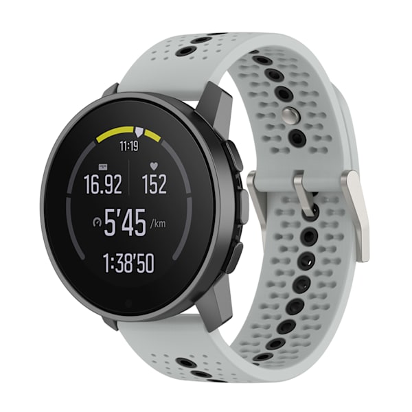 Färgglatt Klockarmband 22MM för Suunto Race S Watch Blå + Grå