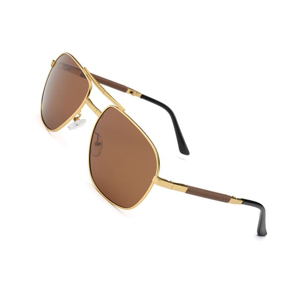 Foldbare polariserede solbriller - A345 stel linse Brown Brown