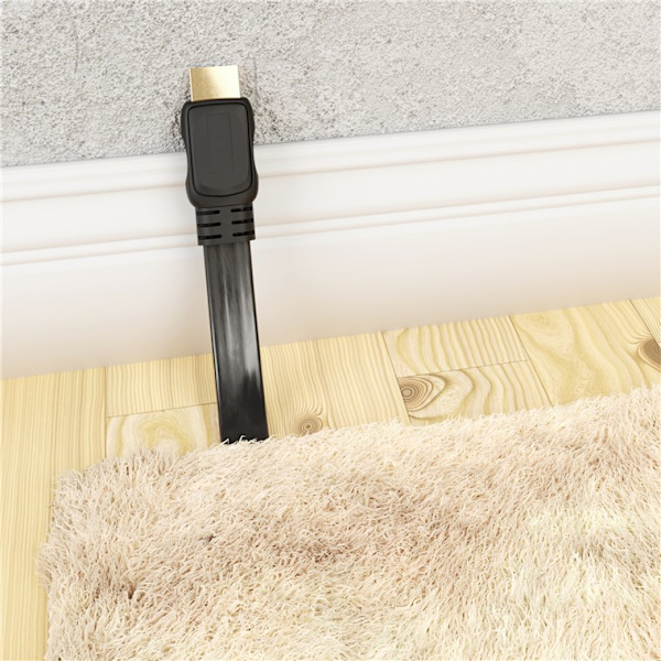 Höghastighets HDMI™-kabel Slim med Ethernet