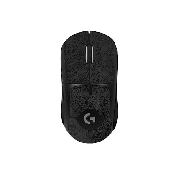 Forbedrede Grip Mouse Stickers til Logitech GPW2/GPW3 - Sort
