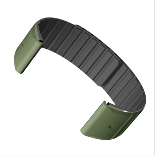 Garmin Fenix-rem, magnetisk silikone Garmin-urrem kompatibel med Fenix 8/7/6/5 Sort 22 mm