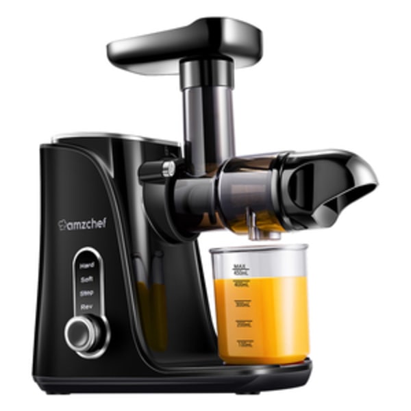 AMZCHEF GM3001-BK sakta juicepress (svart)