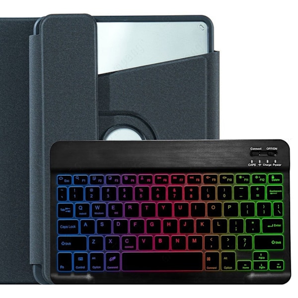 Akrylroterande Bluetooth-tangentbordsfodral för iPad 10.2"
