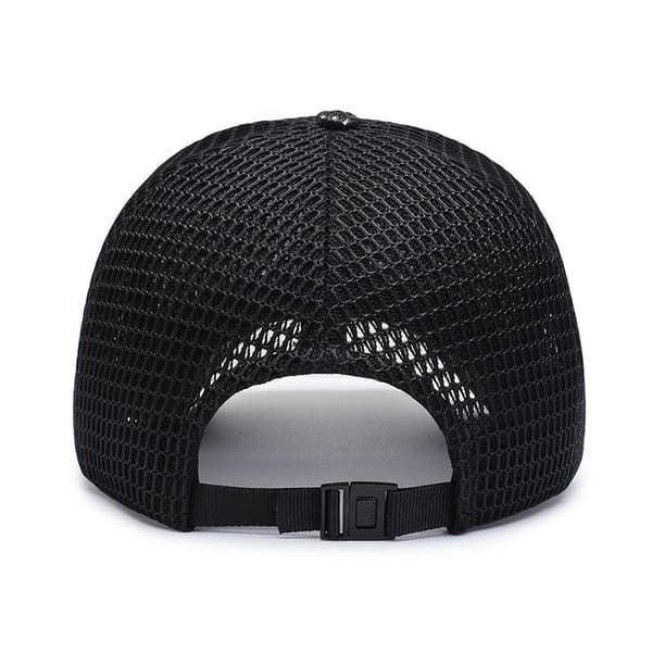 Svart Keps i Nät, Andas Väl Black Black