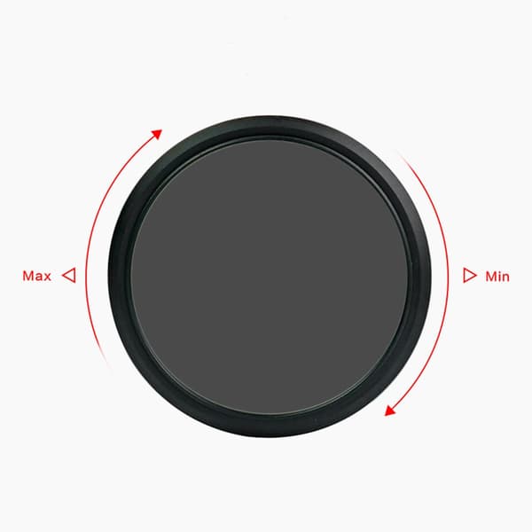 Justerbart ND UV-filter til kamera - ND2 til ND400 82 mm 82 mm