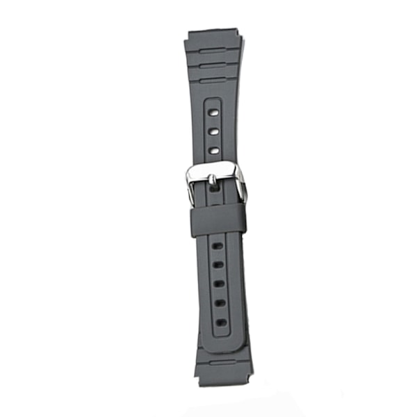 Mattgrå klockarmband med verktygssats - 18 mm klackbredd