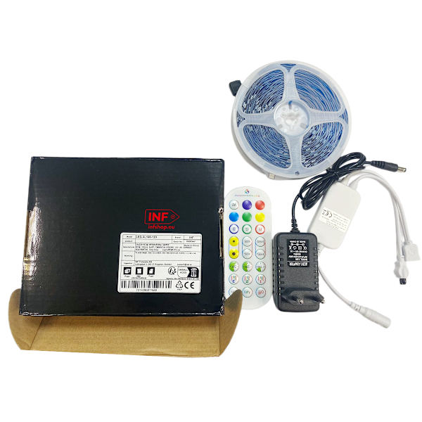 Smart LED Strip Lights 15M med WiFi Controller & APP