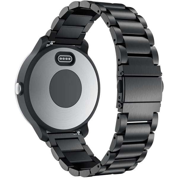 INF Garmin VivoActive 4 armbånd rustfrit stål Sort