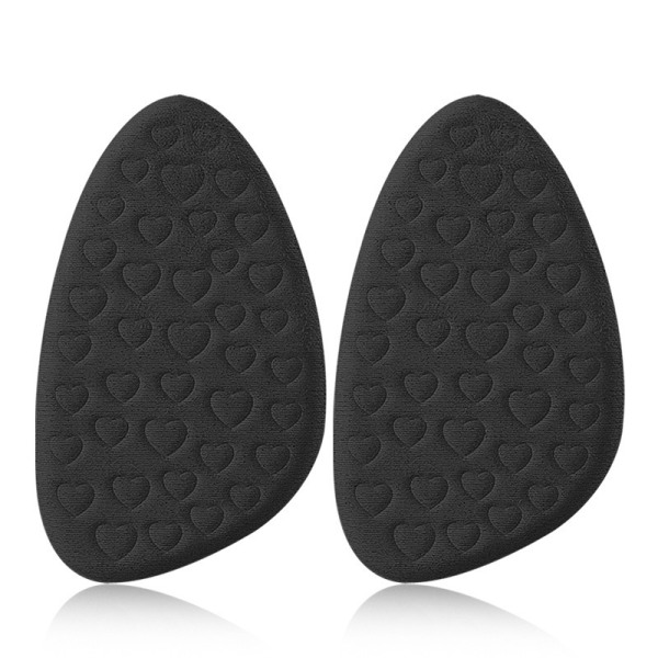 Korkeakorkoiset jalkaterän pehmusteet Heel-inserts 2-paria Musta