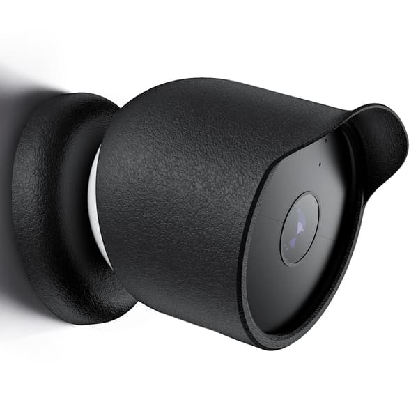 Skyddande Silikonfodral för Google Nest Cam Black Black