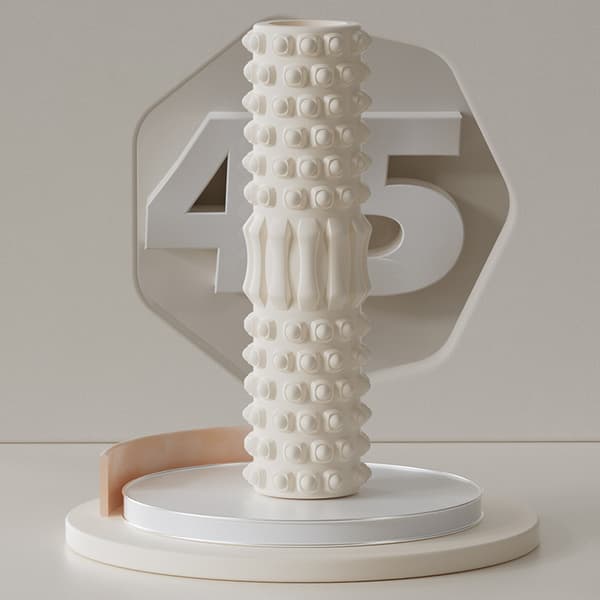 Foam Roller Yoga Søjle Beige Beige