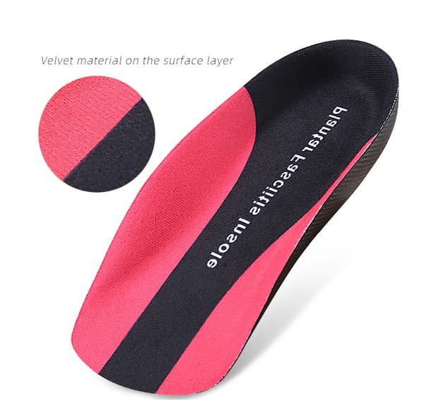 Arch Support indlægssåler til flade fødder Black+Blue L Black+Blue L