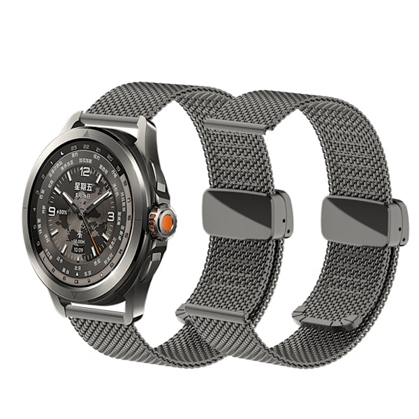 Klockarmband i rostfritt stål med skjutbart magnetspänne Redmi Watch5 lite