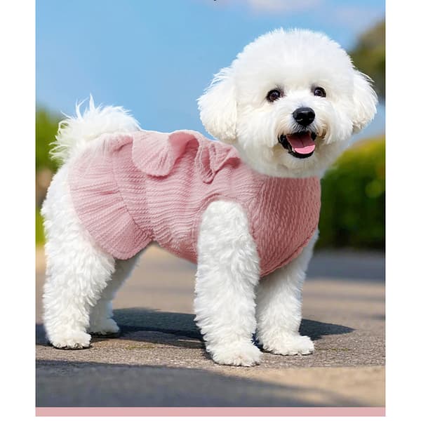 Pink kæledyr sommer tøj XL XL