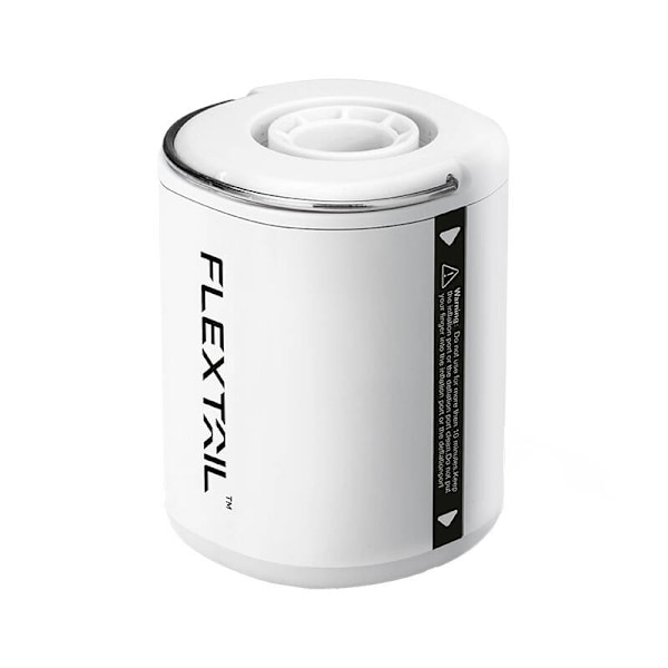 Bärbar 3-i-1 luftpump Flextail Tiny Pump 2X (vit)