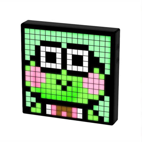 LED pixel skærm brugerdefineret tekstmønster animation Programmerbare display lys Black Black