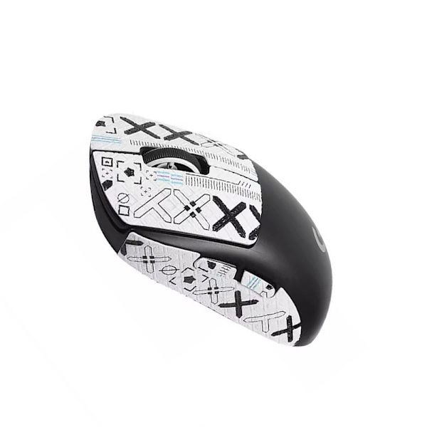 Forbedrede Grip Mouse Stickers til Logitech GPW2/GPW3 - Hvid