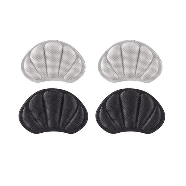 Kenkien kantapäälliset (2 paria) Black+Grey Black+Grey