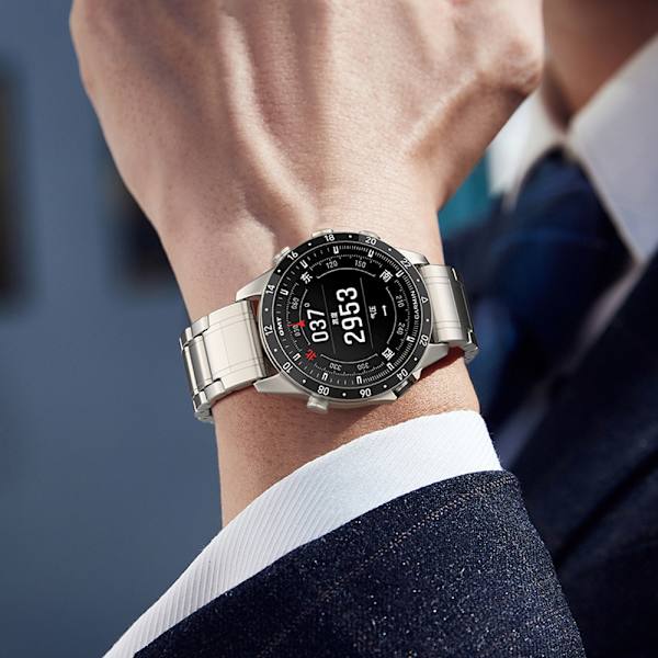 26 mm:n pikakiinnitteinen titaaniranneke turvasoljella Garmin Fenix 8, Fenix 7