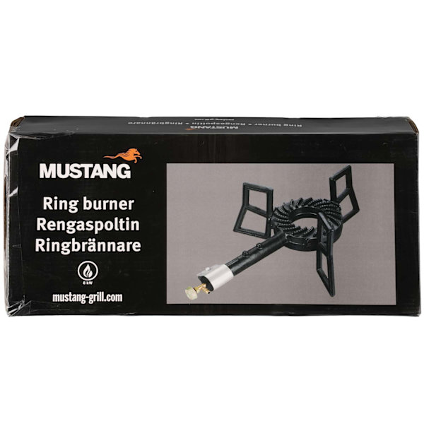 Ringbrännare med ben