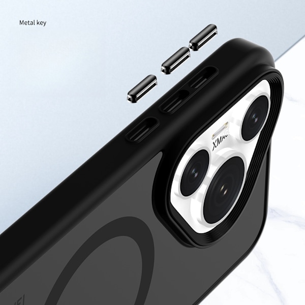 Magnetisk mobiltaske til Huawei Pura Series Huawei Pura 70 Pro/Pro+ Sort