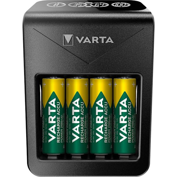 LCD Plug Charger+ (typ 57687) inkl. 4x AA 2100 mAh