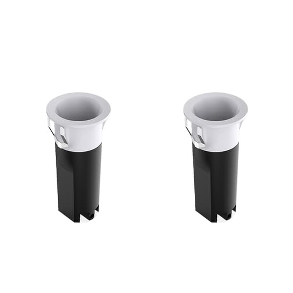 2-Pack 3W LED Infällda Downlights, 25mm Utskärning, 4000K, Mini Spotlight