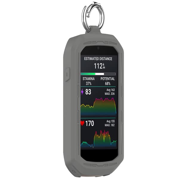 Garmin Edge 1050 silikonetui med sikker pasform DarkGrey DarkGrey