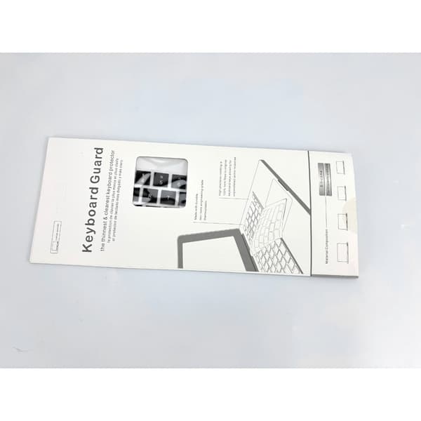 Kompatibel med silikonetastaturcover til MacBook Pro 16/13"