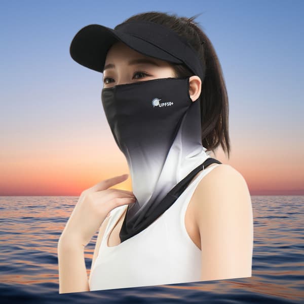 Sommar Utomhus Cykling Ansiktsmask Black Black