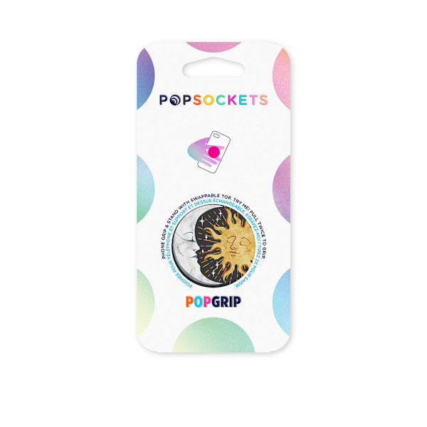 POPSOCKETS Sun and Moon Avtagbart Grip med Ställfunktion