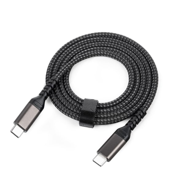 INF USB-C til USB-C kabel 5A/20V PD 100W Sort 2 m Sort 2 m