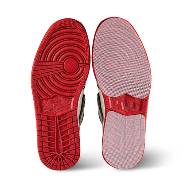 Skosulor – halkfritt självhäftande hälskydd för sneakers Transparent Size 42-44