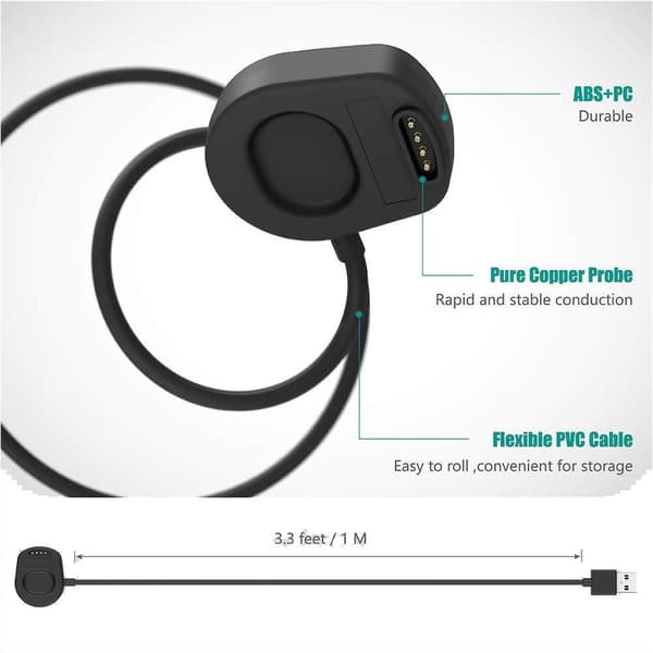 Magnetisk USB-laddare för Suunto 7 Smartwatch
