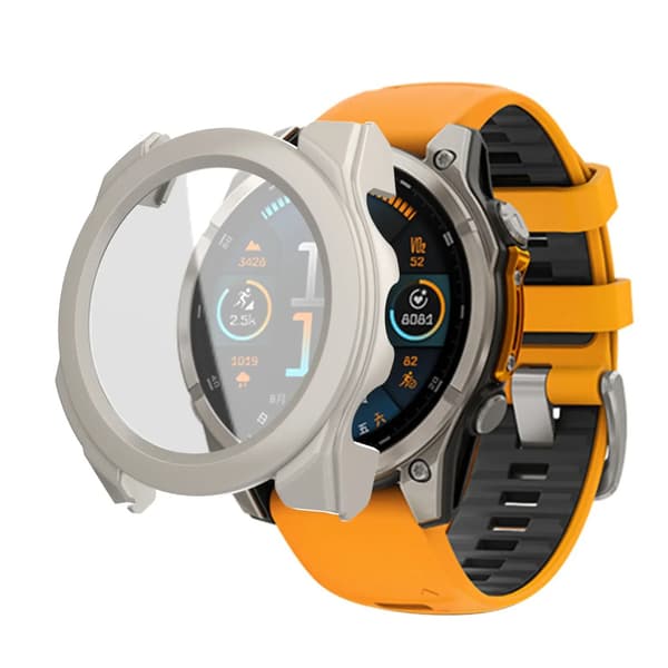 Vitt skyddsfodral för Garmin Fenix 8 47MM 47MM