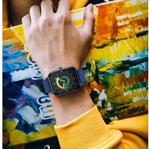 MX7 Smartwatch: Bluetooth-opkald og sundhedsovervågning Blue Blue
