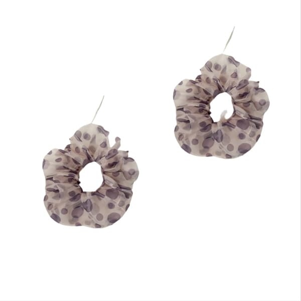 Satin Scrunchies för sommaren - eleganta håraccessoarer (2-pack)