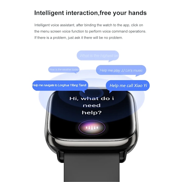 IP68 vandtæt Smart Watch Fitness Tracker